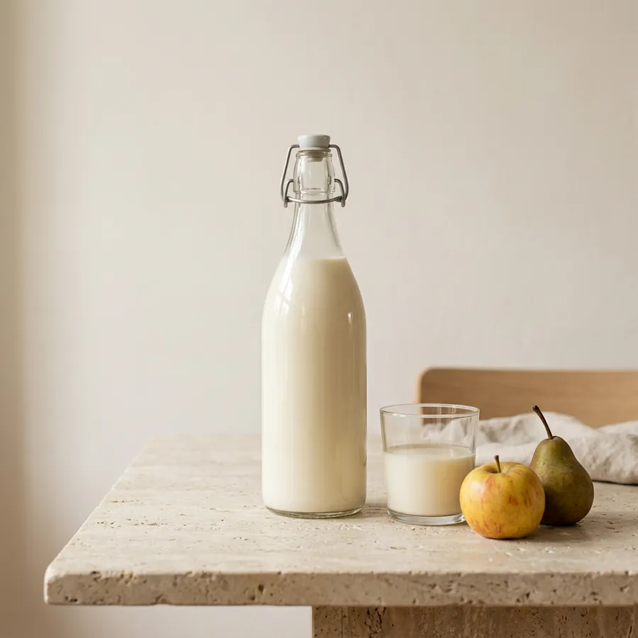 Kefir boomgaardfruit van Zandtster Boerenzuivel