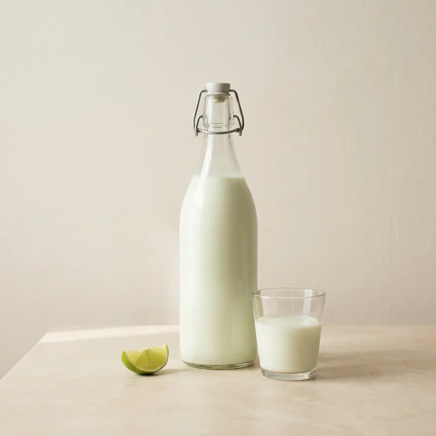 Kefir cactus-limoen van Zandtster Boerenzuivel
